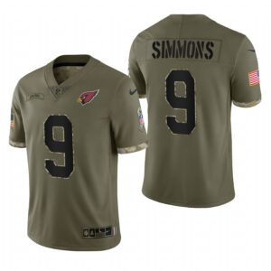 Isaiah Simmons Arizona Cardinals Vapor Olive Jersey