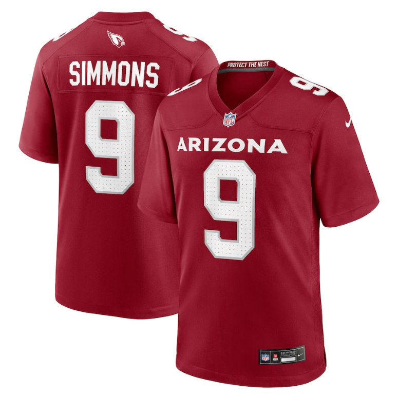 Isaiah Simmons Jersey Arizona Cardinals Nike jersey Red Isaiah Simmons Jersey Arizona Cardinals Nike jersey Red