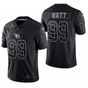 J.J. Watt Arizona Cardinals Nike Black Vapor Jersey