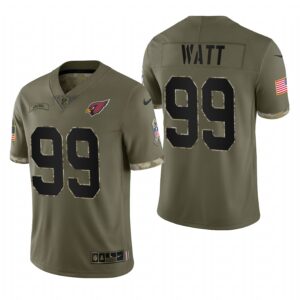 J.J. Watt Arizona Cardinals Nike Olive Vapor Jersey