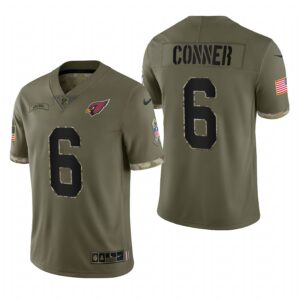 James Conner Arizona Cardinals Nike Olive Jersey