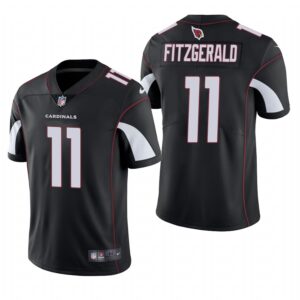Larry Fitzgerald Arizona Cardinals Black Vapor Jersey