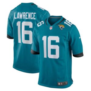 Trevor Lawrence Jersey Teal 16