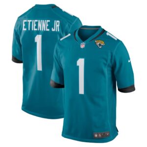 Travis Etienne Jersey Teal 1