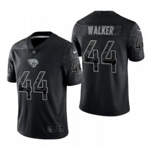 Travon Walker Jersey Reflective Black  44